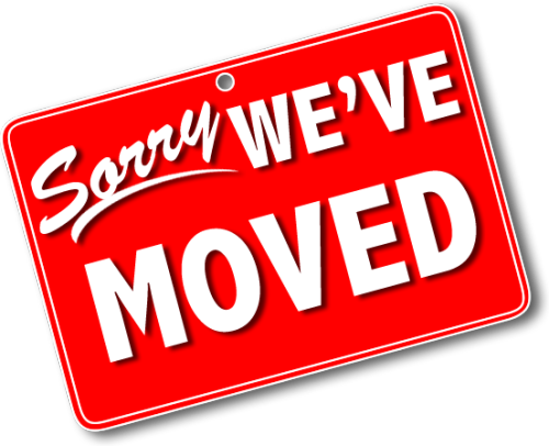 We move to a new site.